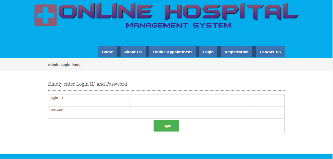 Online Hospital Management System using PHP MySQL with Source Code ...