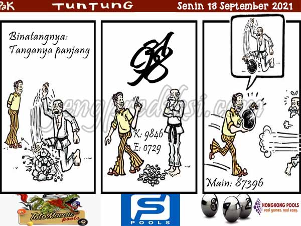 Kode Syair Pak Tuntung Senin 13 September 2021 Geng Prediksi