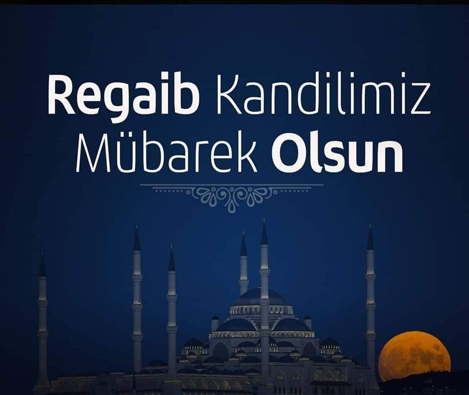Regaib Kandili Resimli Mesajları