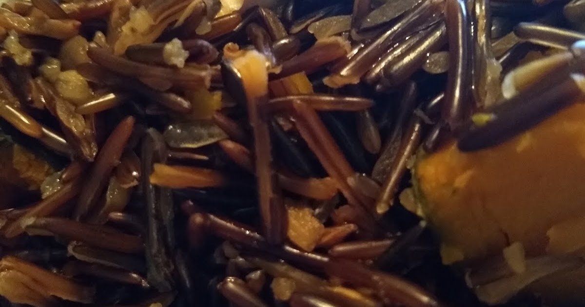 Wild Rice and Kabocha in Instant Pot