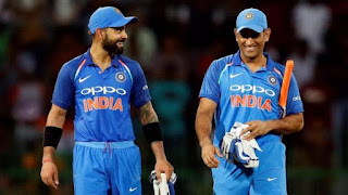 dhoni kohli