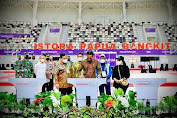 Menhan Prabowo Dampingi Presiden Jokowi pada Rangkaian Kegiatan Pembukaan PON XX di Jayapura, Papua