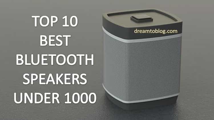top 10 bluetooth speakers under 1000
