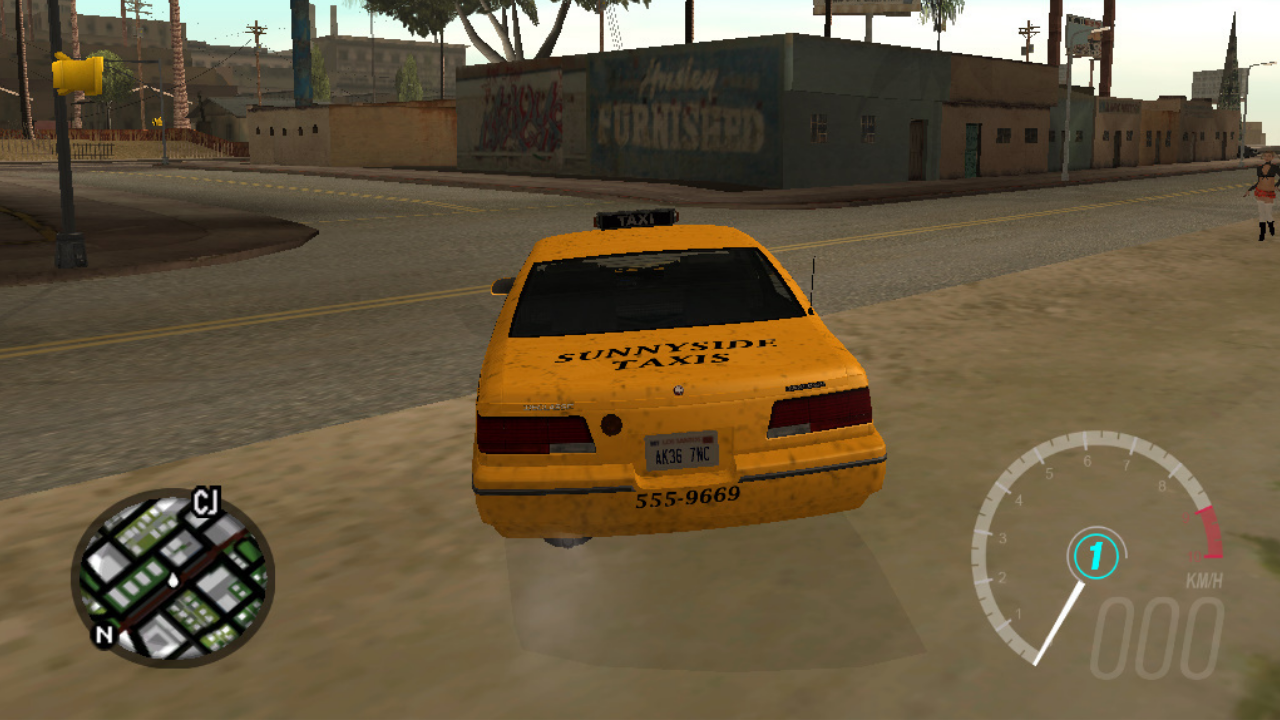 Speedometer mod for GTA San Andreas Zaeem Gaming Zone