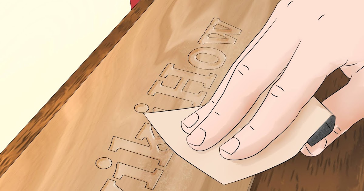 How To Carve Letters Into Wood Thankyou Letter