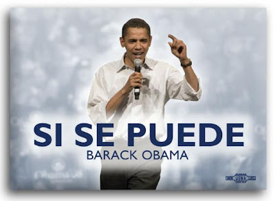 Obama 'Si Se Puede' campaign button