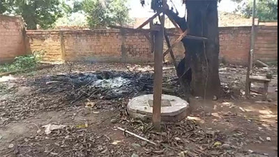 Cadáver carbonizado é encontrado em quintal de residência na zona leste da capital