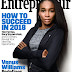 Venus Williams covers Entrepreneur Magazine’s December Issue
