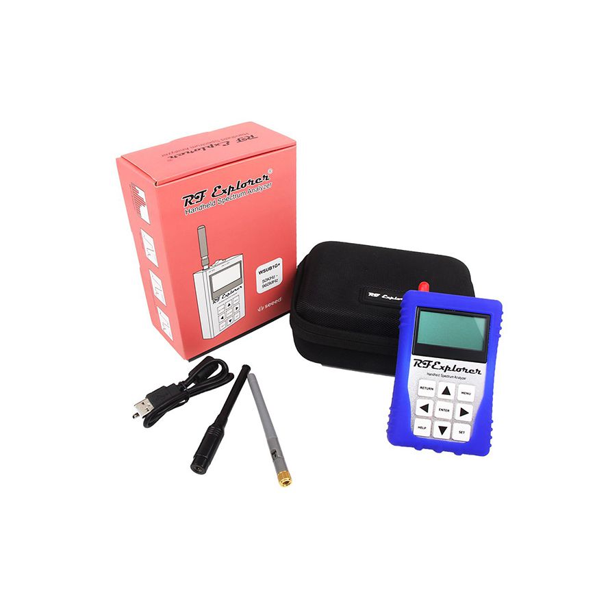 F5IRO Freddy: Analyseur de spectre portable RF Explorer WSUB1G+