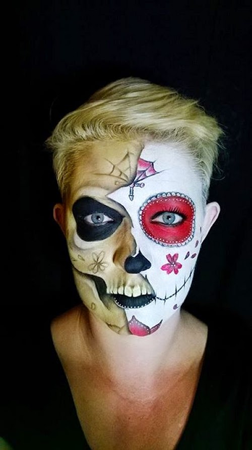 06-Nikki-Shelley-Halloween-Changing-Faces-Body-Paint-www-designstack-co