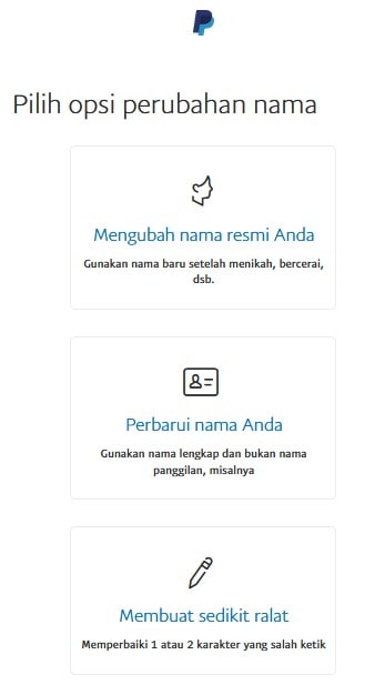 Cara Mengubah Nama PayPal pakai KTP dan SIM Cara mengubah nama di rekening paypal