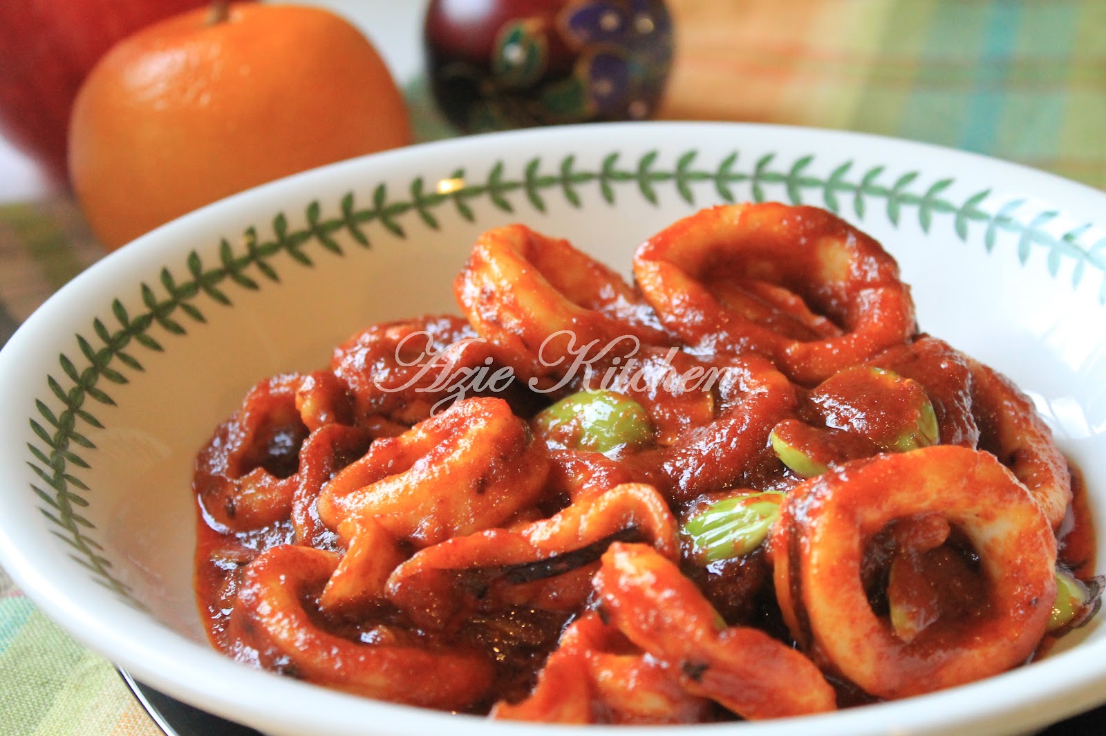 Sambal sotong azie kitchen