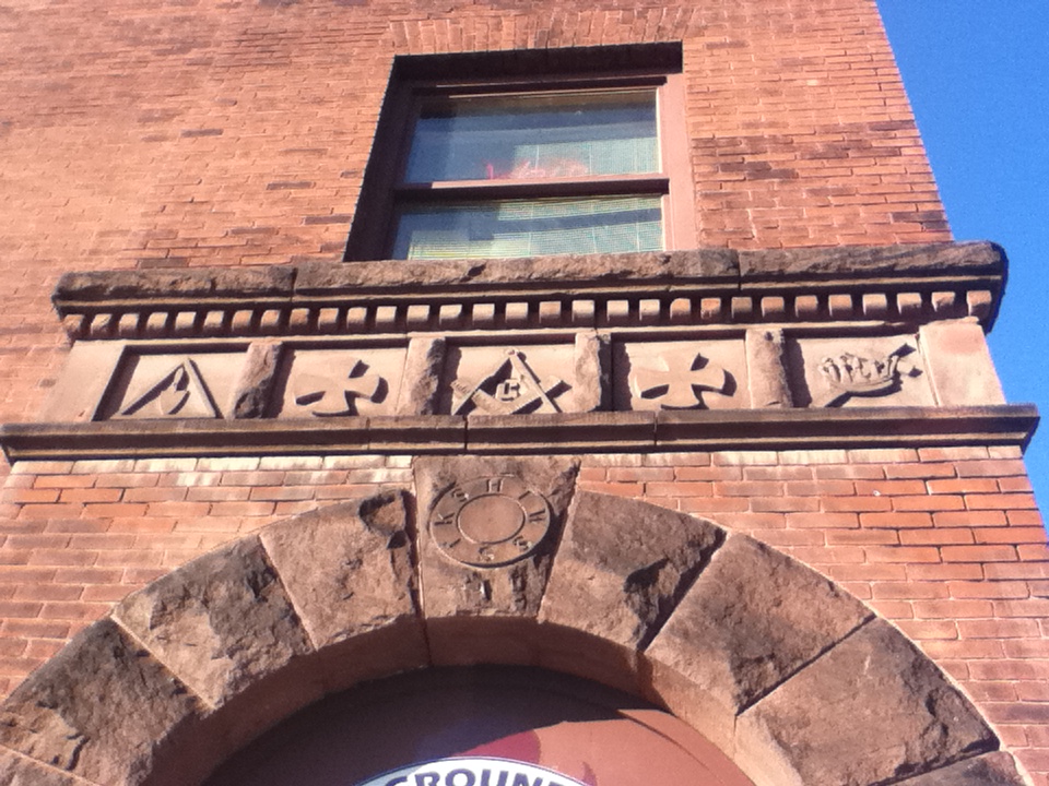 Journey To The East Old Masonic Building In Redwing, Minnesota