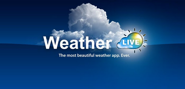 تحميل تطبيق الطقس Weather Live Apk مجانا للأندرويد