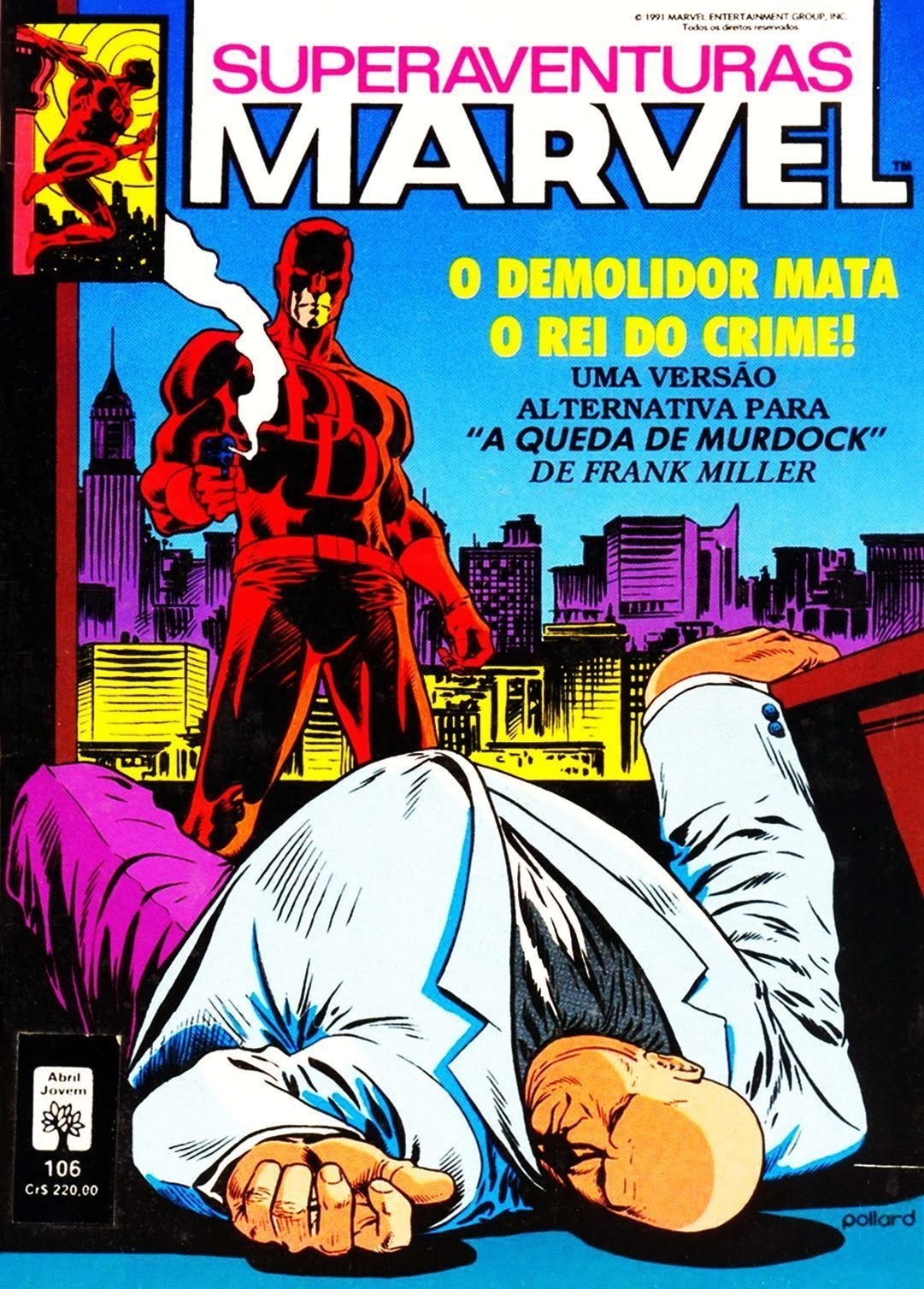 Submundo HQ: Visões de 1991 (Parte 2): O Demolidor Mata o Rei do  Crime, Aquaman, Pacificador, e Mais