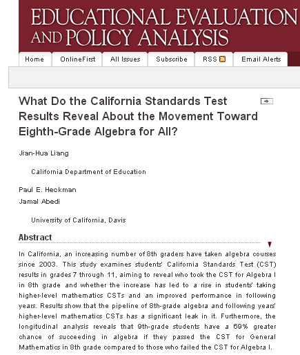 Keeping a Close Watch on Education Reform