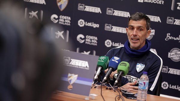 Muñiz - Málaga -: "Ante el Deportivo no es un partido definitorio"