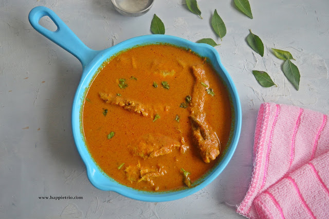 Coastal Fish Curry Recipe | Meen Kuzhambu | Fish Curry Recipe