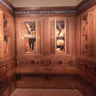 New York The Met: Studiolo del Palazzo Ducale di Gubbio