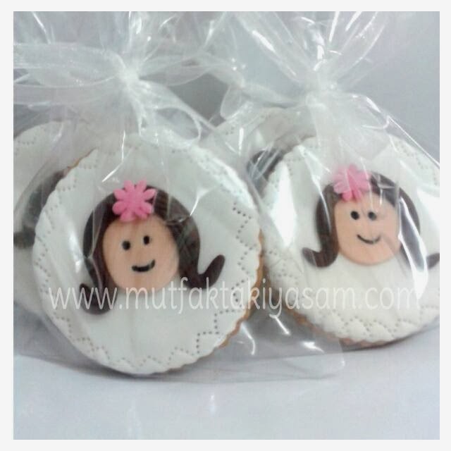 kız çocuklar için butik kurabiyeler