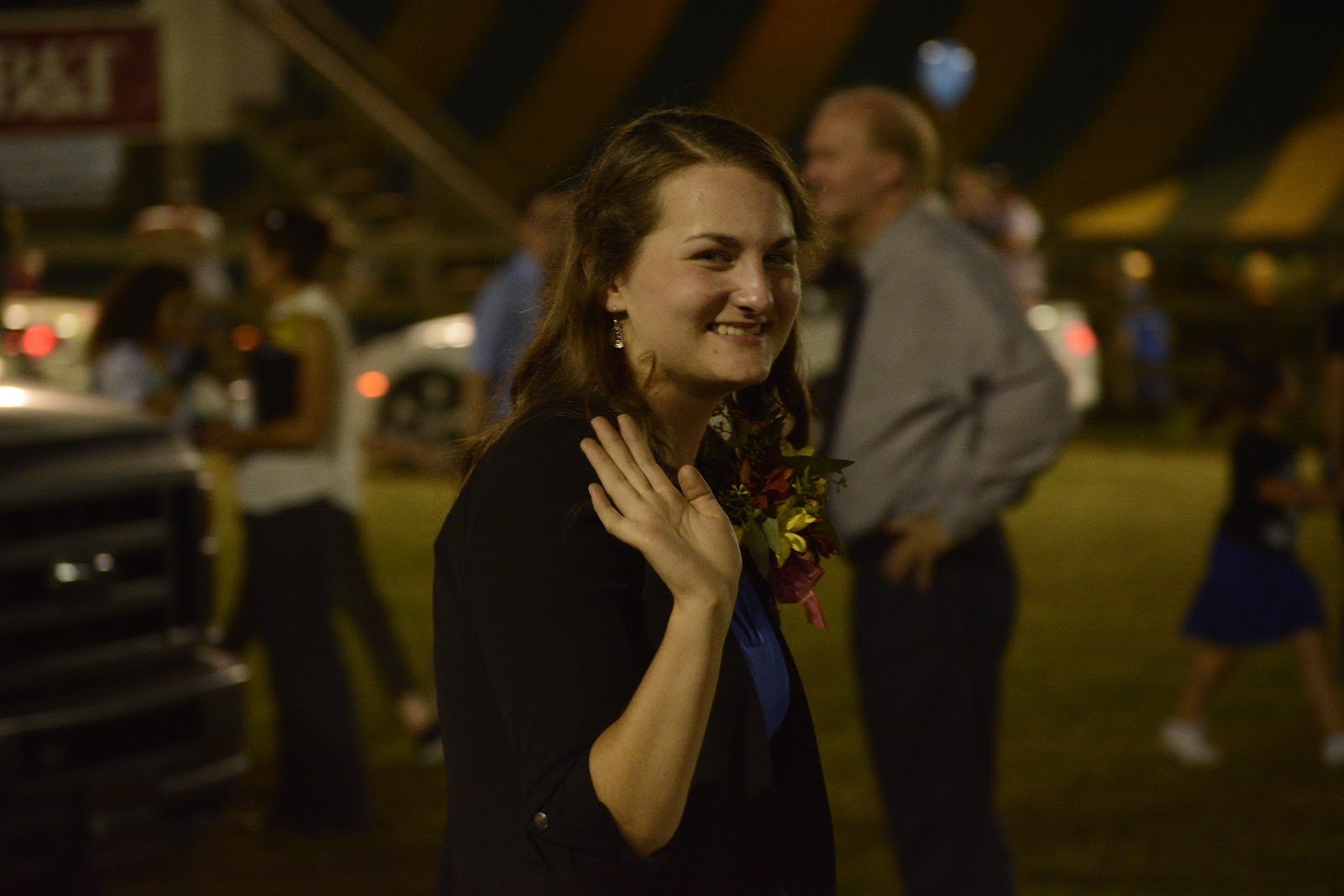 Nothing says Lampeter Fair like tractor and fair queen parades