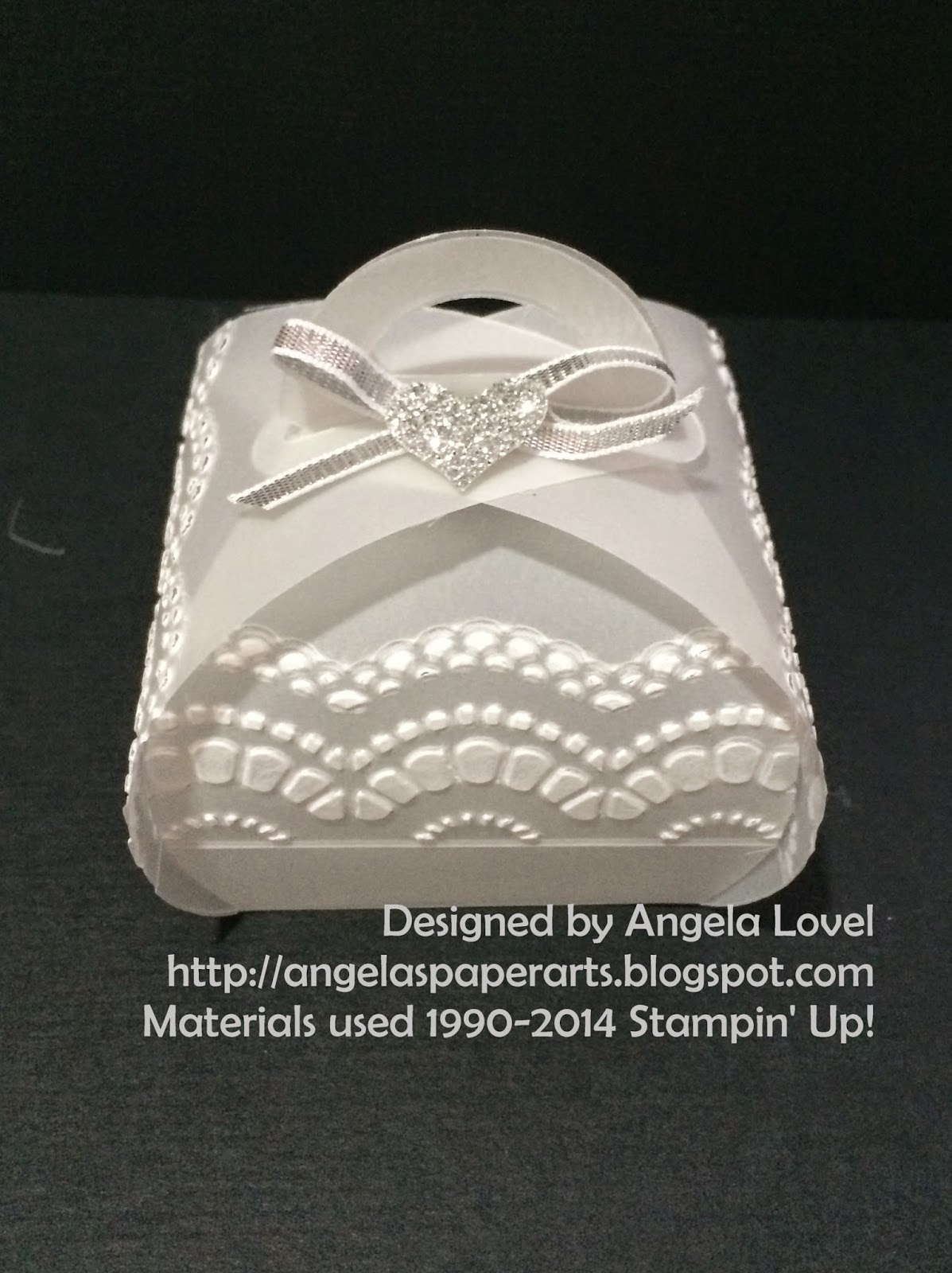 Angela's PaperArts Stampin' Up! Curvy Keepsake Box