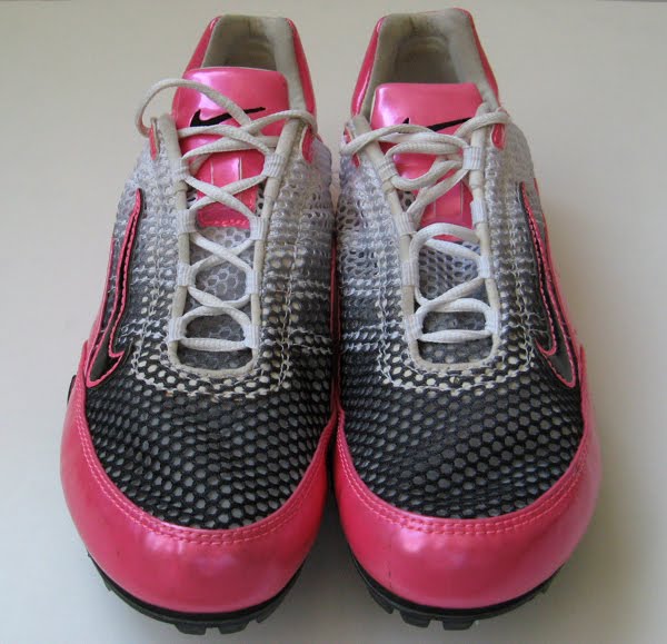 NIKE NANO RUNNING TRACK SPIKES CLEATS SIZE 9.5 PINK SPIKES