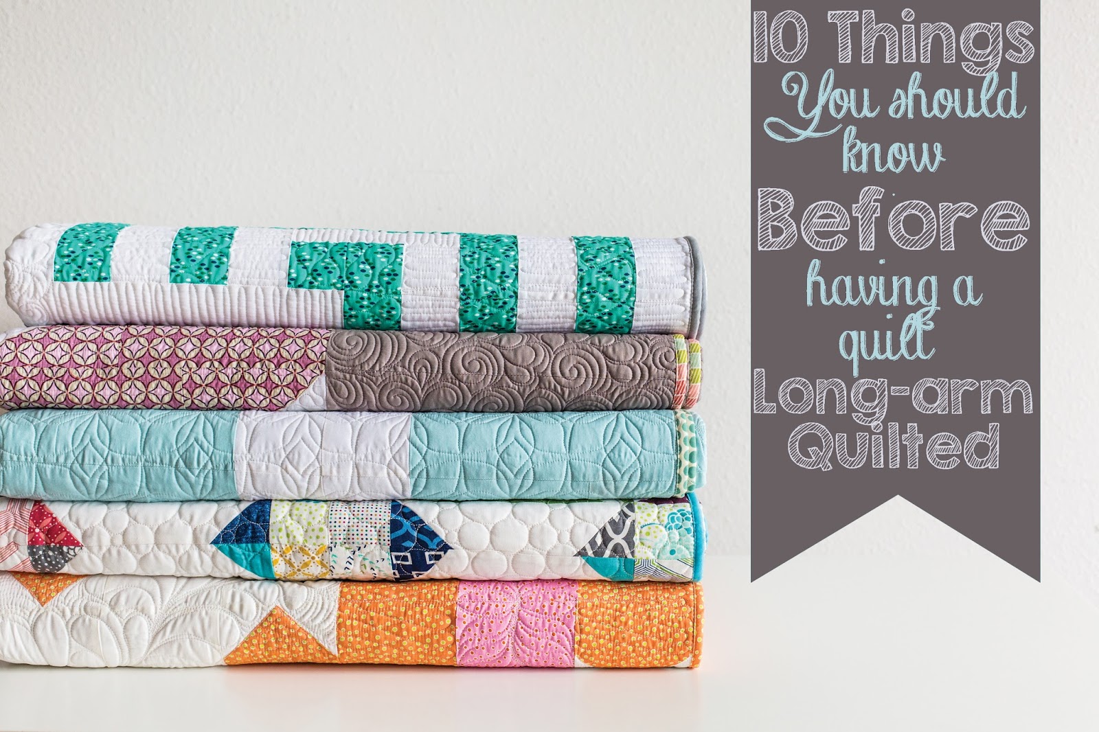 Piece N Quilt: 10 Things You Should Know Before Having a Quilt Machine ...