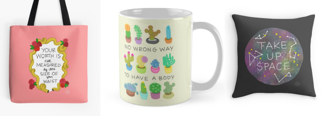 Bodypositive Gifts & Merchandise for Sale