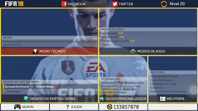 طريقة تحميل لعبة فيفا FIFA 2018 بجرافيك خيالي لهواتف الأندرويد مجانا