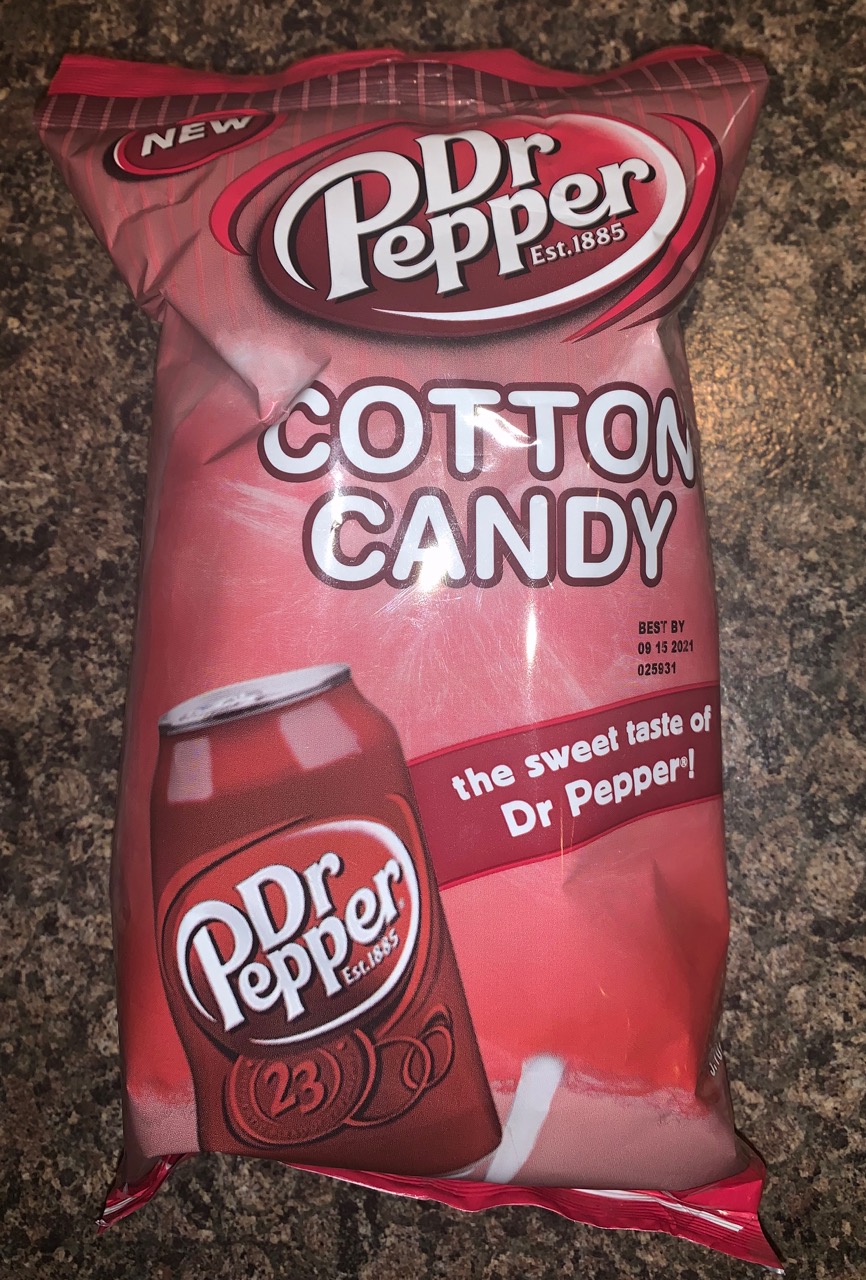 FOODSTUFF FINDS Dr Pepper Cotton Candy (GB Gifts) By Cinabar