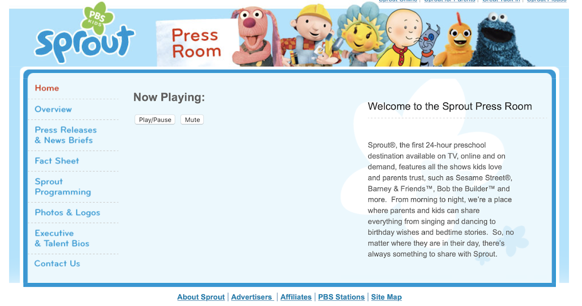 Parents and Kids Share Together Sprout history video