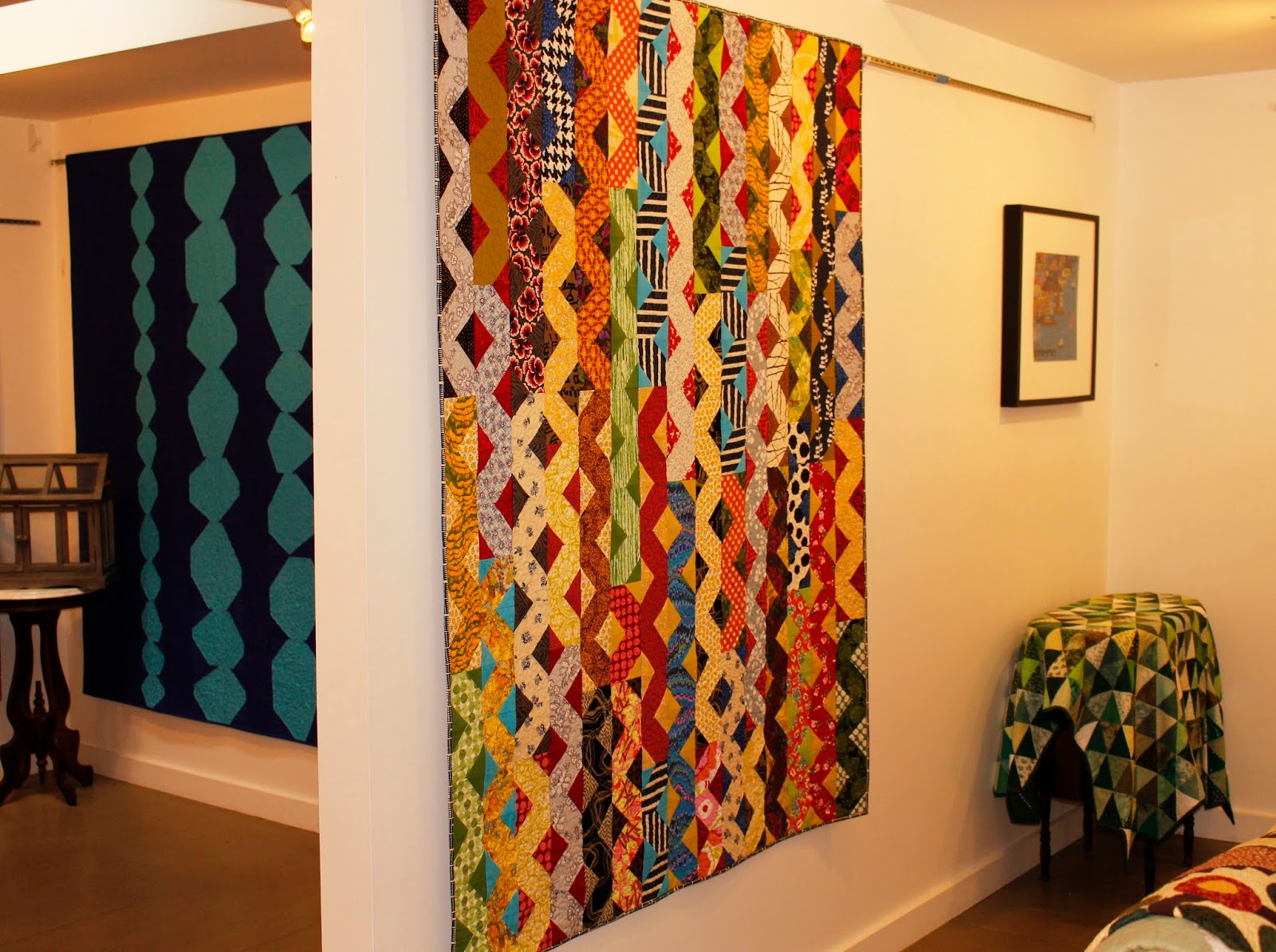 Selvage Blog Brookside Quiltworks Exhibits my Quilts!