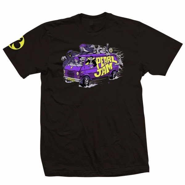 THE SKY I SCRAPE Pearl Jams 2014 Halloween Shirt Pre-Sale