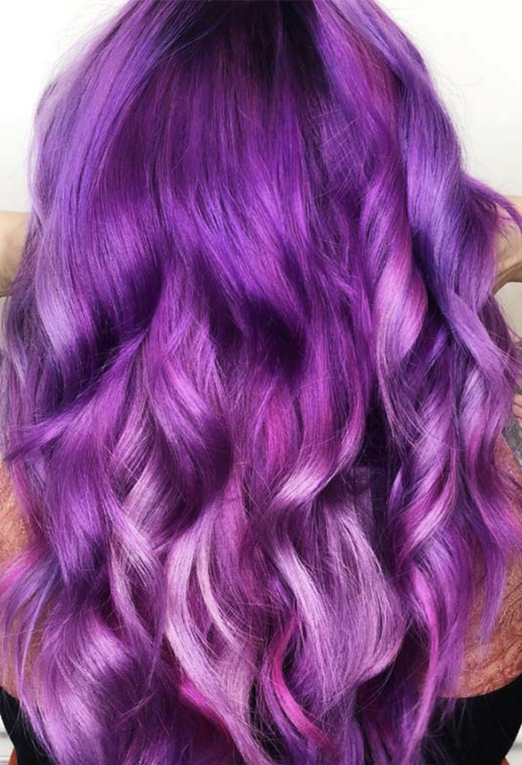 best semi permanent hair color purple