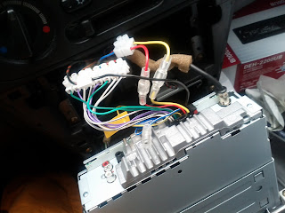 Letters from Lausanne: Installing a new car radio