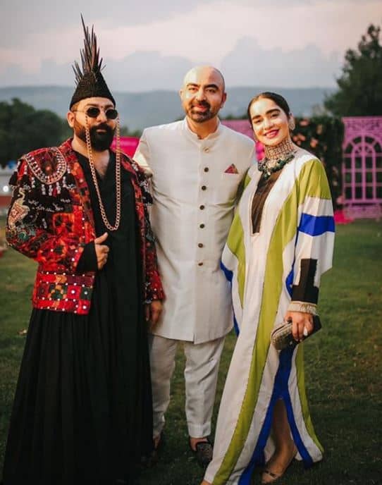 Designer Ali Xeeshan Unique and Stylish Outfit with His Wife Got everyone's Focus