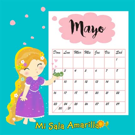Mi Sala Amarilla: Calendario y efemérides de Mayo 2021. Historia de