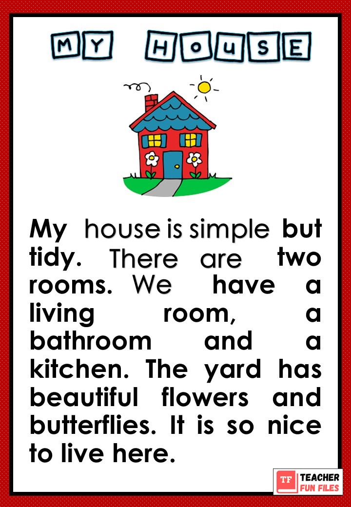 Teacher Fun Files Short Reading Passages for Kids