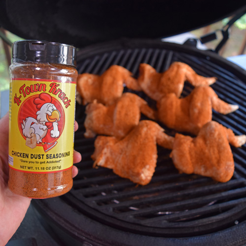 Knoxville Style Dry Rubbed Wings