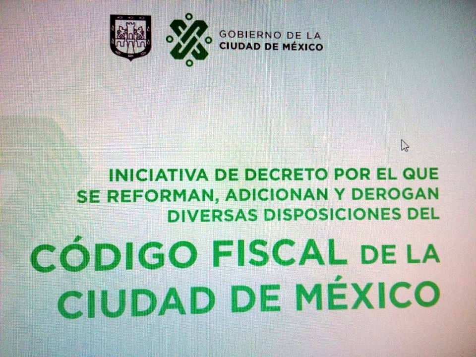 CÓDIGO FISCAL DEL LA CDMX (Artículo 264 pago de derechos de uso de suelo en mercados públicos)...