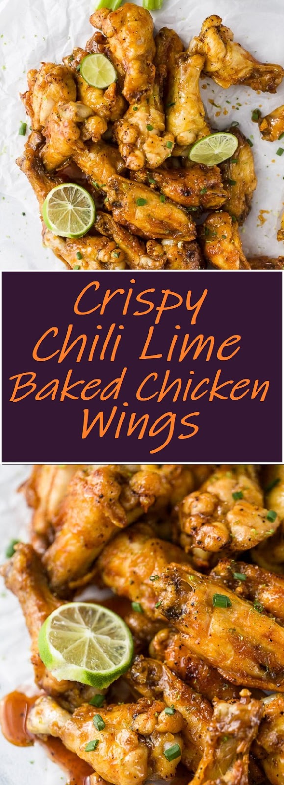 Crispy Chili Lime Baked Chicken Wings - Easy Recipes