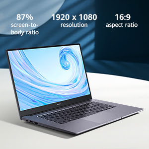 Layar Huawei Matebook D15