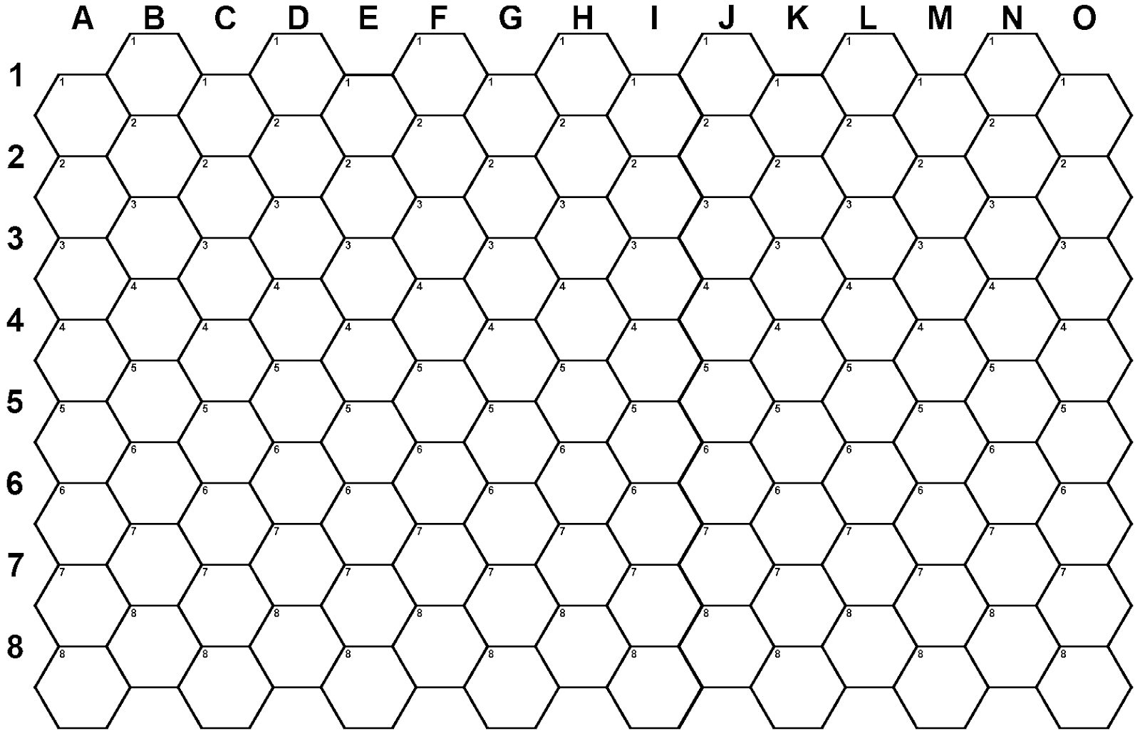 printable hex graph paper