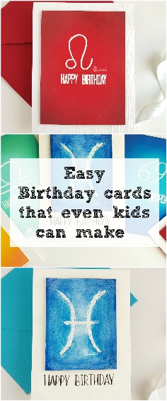 Birthday cards You tube tutorial, Zodiac birthday card, Leo birthday card, Libra birthday card, Pisces birthday card, Cancer birthday card, Capricorn birthday card