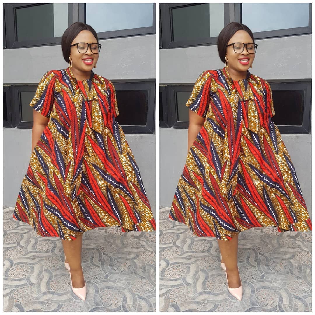 Latest Ankara Short Flay Gown Styles Best styles for ladies to trend