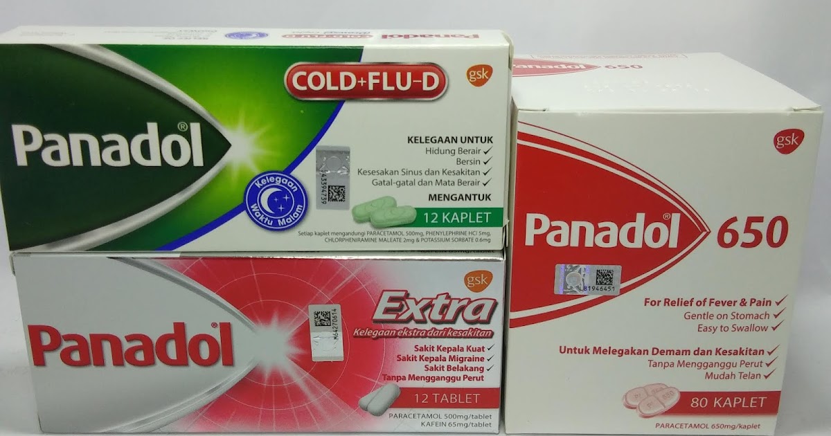 Panadol untuk sakit badan