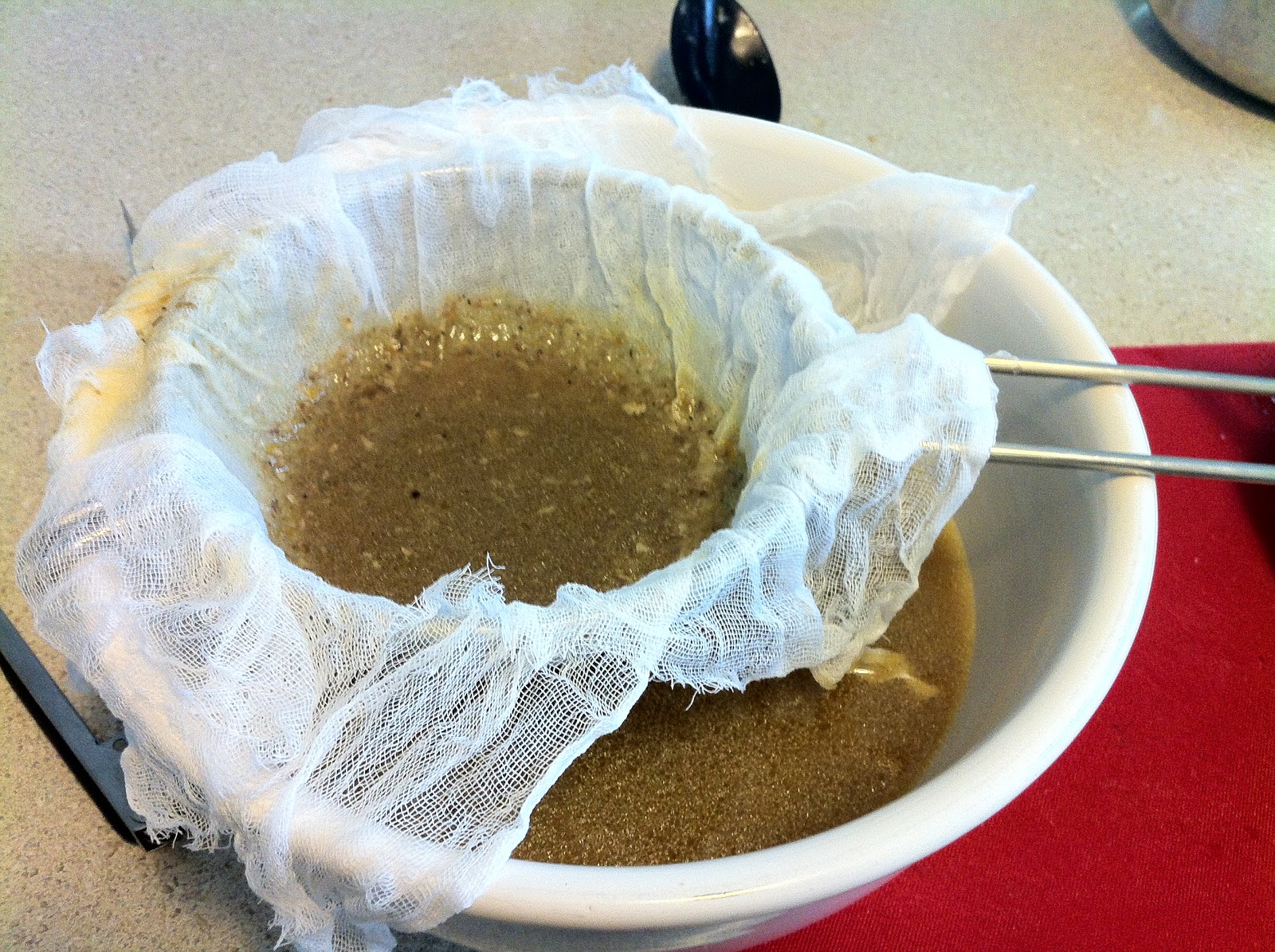 i want to cook like Heston Starting with the base.. brown chicken stock