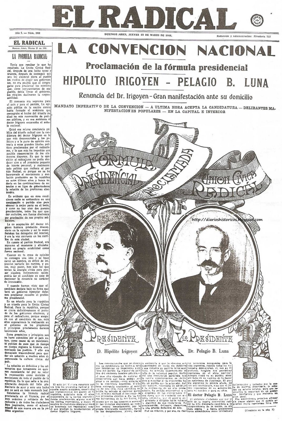 Publicaciones de Viejos Diarios y Revistas