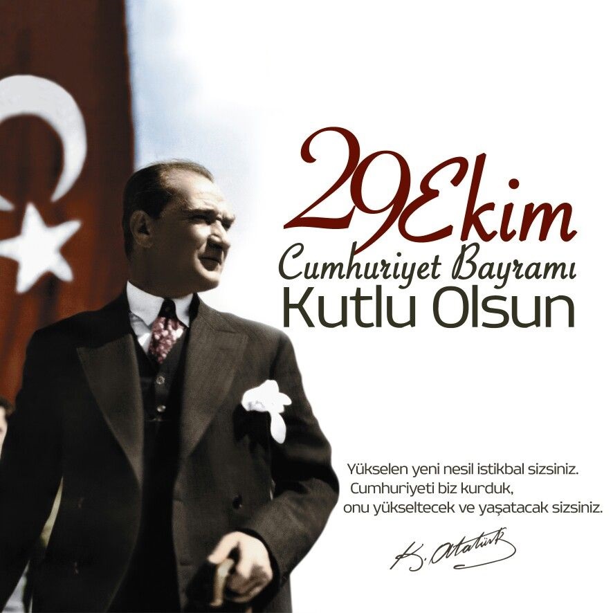 29 Ekim Cumhuriyet Bayramı Kutlu Olsun Resimleri